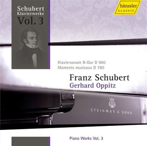 Piano Works 3 - Schubert / Oppitz - Musik - HANSSLER - 4010276020271 - 14. juli 2009