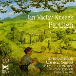Cover for Knezekjan / Italian-bohemian Classical Consort · Partitas 10-12 (CD) (2012)