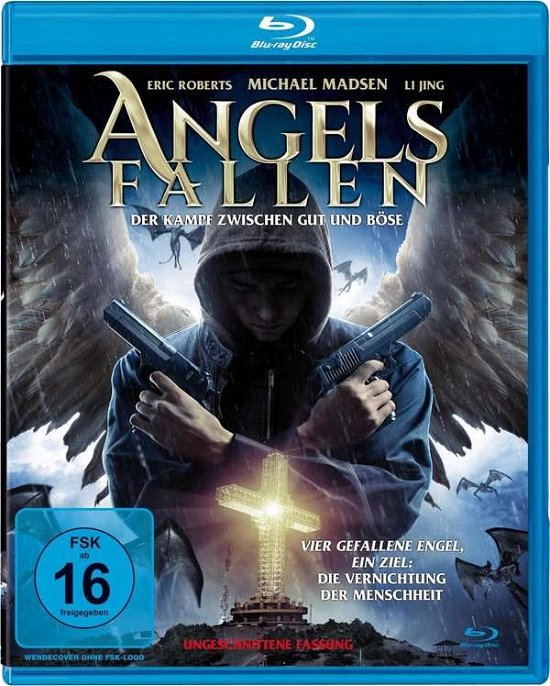 Cover for Roberts,eric / Madsen,michael · Angels Fallen-der Kampf Zwischen Gut Und Böse (Blu-ray) (2020)