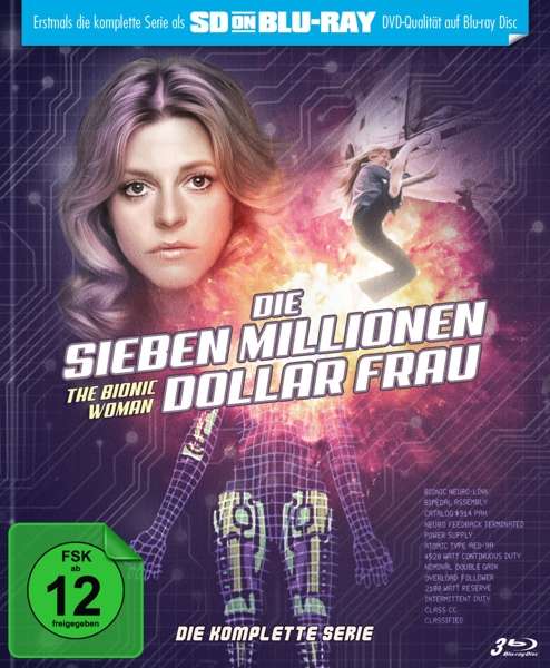 Cover for Die Sieben Millionen Dollar Frau · Die Sieben Millionen Dollar Frau-die Komplette S (Blu-ray) (2016)