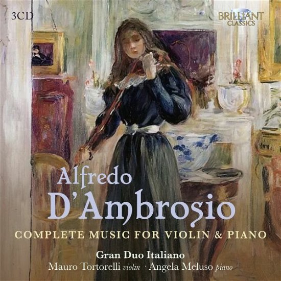 Cover for Gran Duo Italiano · D'ambrosio: Complete Music for Violin &amp; Piano (CD) (2022)