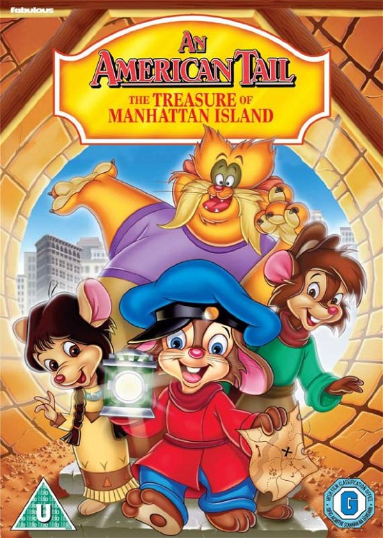 Cover for An American Tail - the Treasur · An American Tail - The Treasure Of Ma (DVD) (2016)