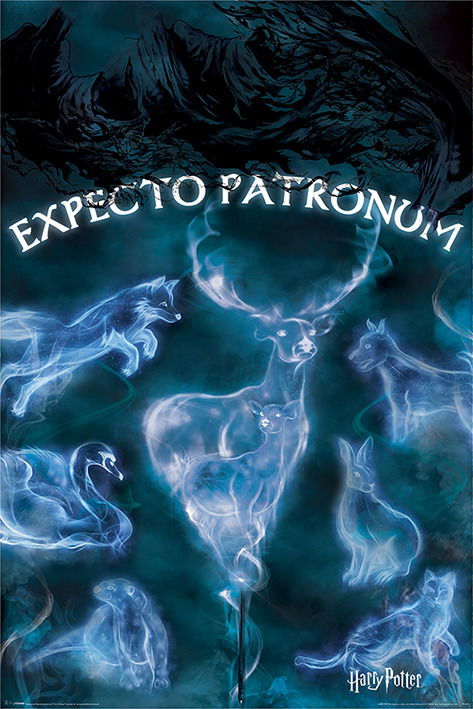 Harry Potter: Patronus (Poster Maxi 61X91,5 Cm) - P.Derive - Merchandise - Pyramid Posters - 5050574341271 - 