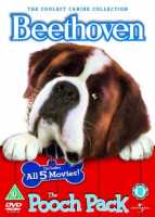 Beethoven - The Pooch Pack (5 Films) - Beethoven 15 DVD - Elokuva - Universal Pictures - 5050582427271 - maanantai 26. kesäkuuta 2006