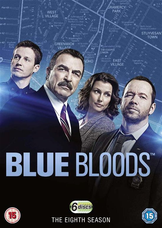 Cover for Blue Bloods Season 8 (DVD) (2018)