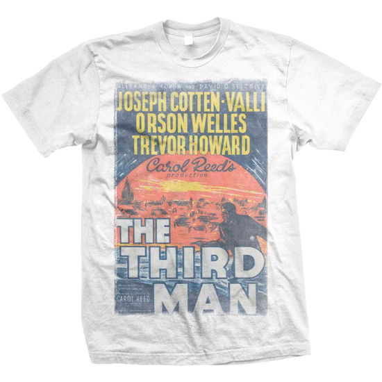 Cover for Rock Off · Studiocanal: The Third Man White (T-Shirt Unisex Tg S) (T-shirt) [size S] [White - Unisex edition]
