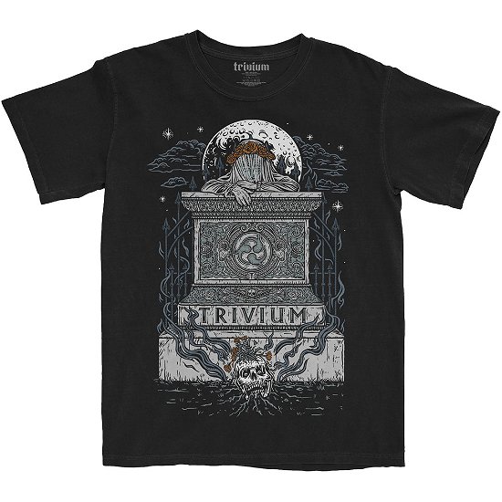 Cover for Trivium · Trivium Unisex T-Shirt: Tomb Rise (T-shirt) [size L] [Black - Unisex edition]