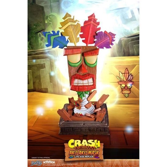 Cover for Crash Bandicoot · Life Sized Aku Aku Mask - 65cm (Leksaker) (2019)