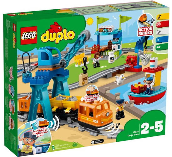 Cover for 105 Teile LEGO® DUPLO® 10875 Güterzug · Duplo Güterzug (Spielzeug) (2018)