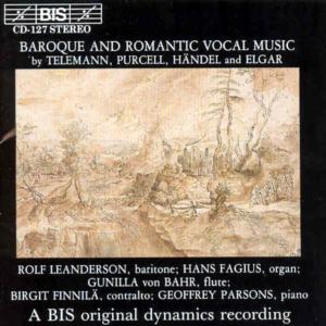 Cover for Purcell / Telemann / Handel / Parsons / Bahr · If Music Be the Food of Love (CD) (1995)