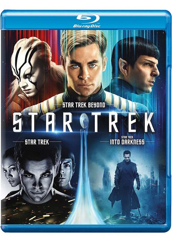 Cover for Star Trek / Star Trek : Into Darkness / Star Trek Beyond (Blu-ray) (2016)