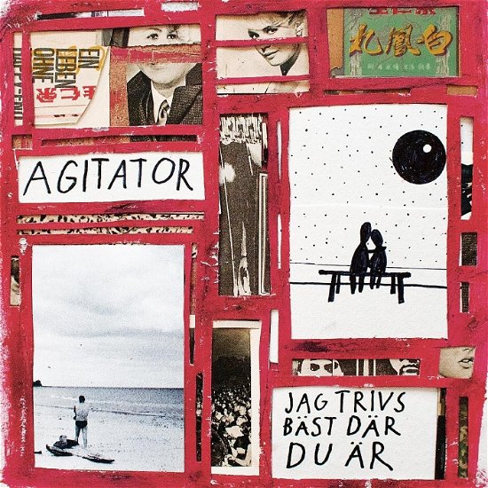 Cover for Agitator · Jag Trivs Bast Dar Du Ar (LP) (2024)
