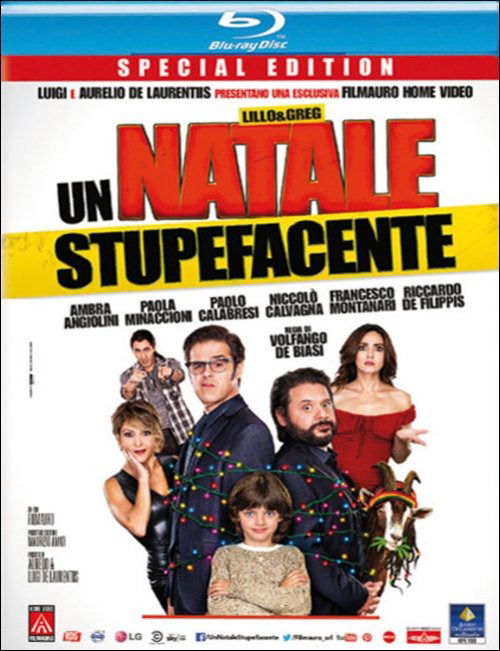 Cover for Ambra Angiolini,paolo Calabresi,claudio (Greg) Gregori,paola Minaccioni,francesco Montanari · Natale Stupefacente (Un) (Se) (Blu-ray) [Special edition] (2015)