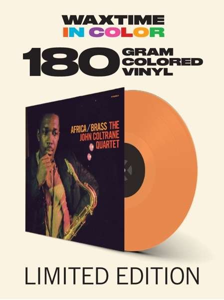 Cover for John Coltrane Quartet · Africa / Brass (Solid Orange Vinyl) (LP) (2019)