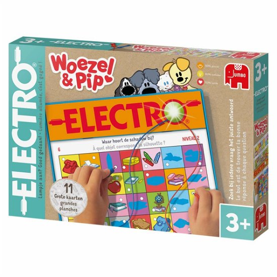 Woezel & Pip Electro Original - Jumbo - Merchandise - Jumbo - 8710126184271 - 