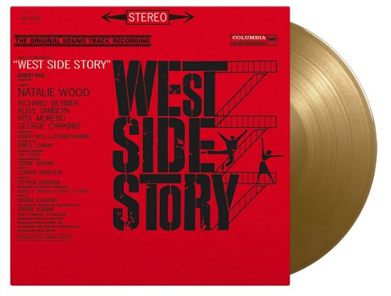 Cover for Leonard Bernstein · West Side Story (LP) [Limited Gold Vinyl edition] (2023)