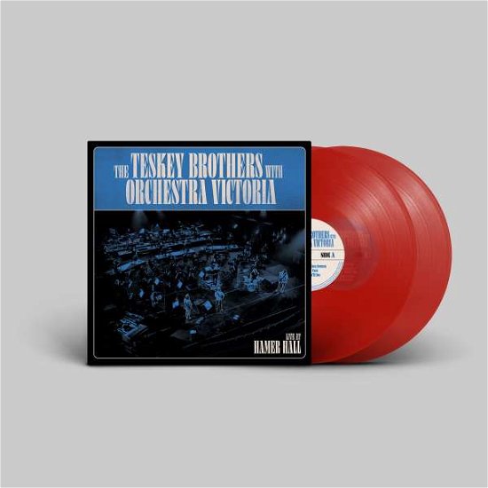 Cover for The Teskey Brothers with Orchestra Victoria · Live at Hamer Hall (180gm Translucent Red 2lp) (LP) [Limited edition] (2021)