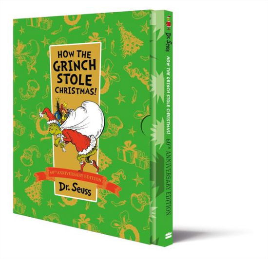 Cover for Dr. Seuss · How the Grinch Stole Christmas! Slipcase edition (Hardcover Book) [60th Birthday edition] (2017)