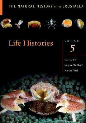 Cover for Life Histories: Volume 5 - The Natural History of the Crustacea (Hardcover bog) (2018)