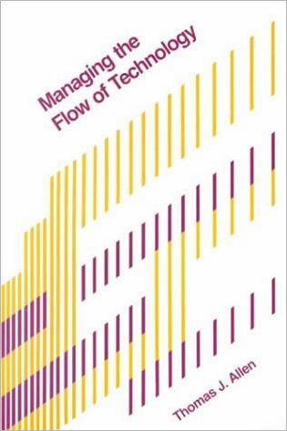 Managing the Flow of Technology - MIT Press - Allen, Thomas J. (MIT - Sloan School of Management) - Books - MIT Press Ltd - 9780262510271 - January 4, 1984