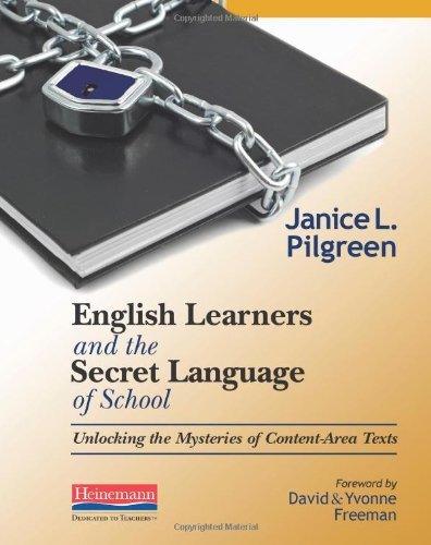 Cover for Jan Pilgreen · English Learners and the Secret Language of School: Unlocking the Mysteries of Content-area Texts (Paperback Bog) (2010)