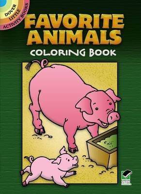 Cover for Cathy Beylon · Favorite Animals Coloring Book - Dover Little Activity Books (Paperback Book) (2003)