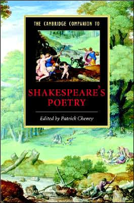 Cover for Patrick Cheney · The Cambridge Companion to Shakespeare's Poetry - Cambridge Companions to Literature (Hardcover Book) (2007)