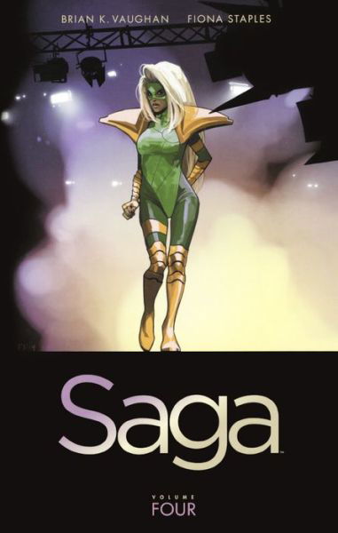 Cover for Brian K Vaughan · Saga Volume 4 (Bound for Schools &amp; Libraries) (Taschenbuch) (2014)