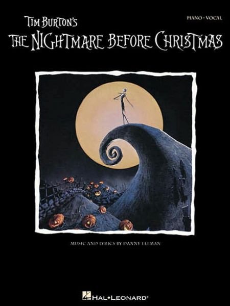 Cover for Danny Elfman · Tim Burton's Nightmare Before Christmas (Paperback Bog) (1993)