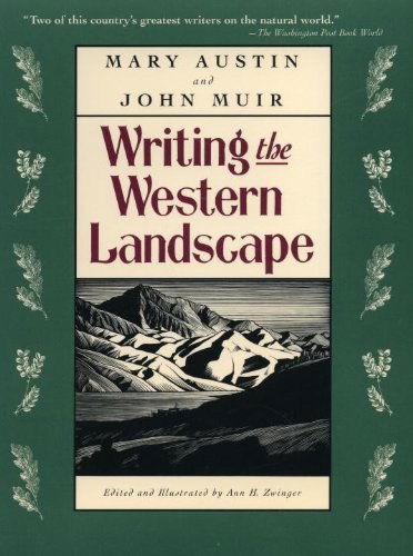 Cover for Mary Austin · Writing the Western Landscape (Paperback Book) (1999)