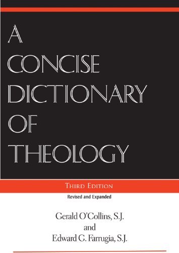 Cover for O'Collins, Gerald, SJ · A Concise Dictionary of Theology, Third Edition (Paperback Book) [3 Revised edition] (2013)
