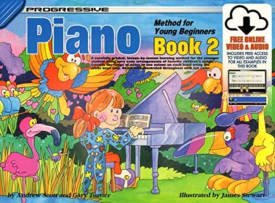 Cover for Gary Turner · Progressive Piano Method for Young Beginners-Bk 2 (N/A) (2004)