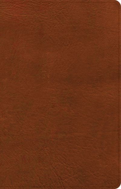 Cover for Holman Bible Publishers · NASB Large Print Personal Size Reference Bible, Burnt Sienna (Läderbok) (2022)