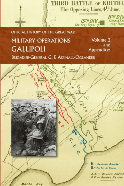Cover for C. F. Aspinall-Oglander · Official History of the Great War - Military Operations (Paperback Book) (2022)