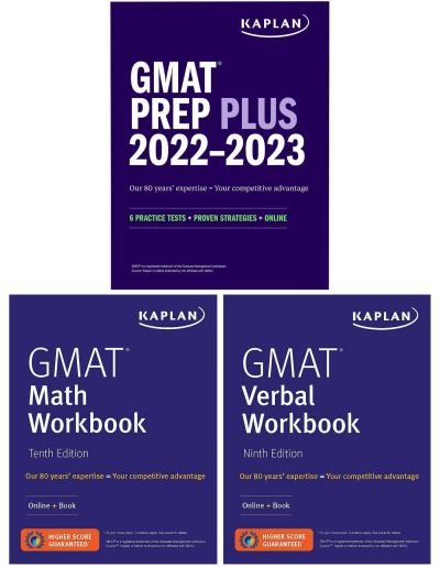 Cover for Kaplan Test Prep · GMAT Complete 2022-2023: 3-Book Set: 6 Practice Tests + Proven Strategies + Online - Kaplan Test Prep (Paperback Book) (2022)