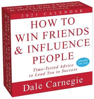 Cover for Dale Carnegie · How to Win Friends and Influence People 2021 Day-to-Day Calendar (Calendar) (2020)
