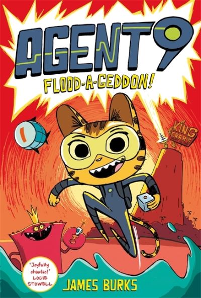 Cover for James Burks · Agent 9: Flood-a-geddon!: the hilarious and action-packed graphic novel (Paperback Book) (2023)