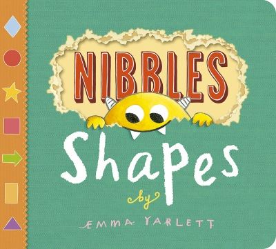 Cover for Yarlett, Emma (Ill) · Nibbles Shapes - Nibbles (Board book) (2023)