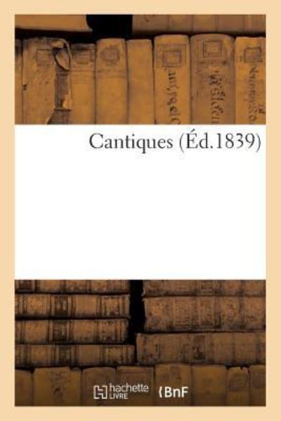 Cover for Imp de a Boussin · Cantiques (Paperback Book) (2017)