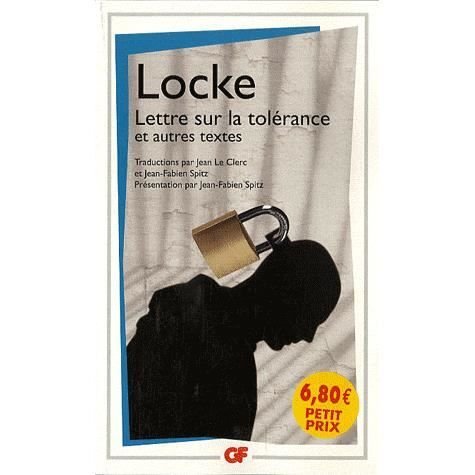 Cover for Locke · Lettre Sur La Tolerance Et Autres Textes (Taschenbuch) (2007)