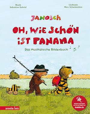 Cover for Janosch · Oh, wie schön ist Panama (Das musikalische Bilderbuch mit CD und zum Streamen) (Book) (2024)