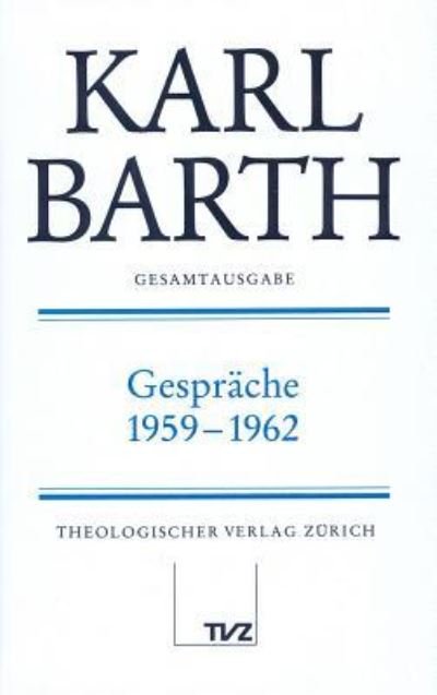 Cover for Eberhard Busch · Karl Barth Gesamtausgabe (Hardcover Book) (1995)