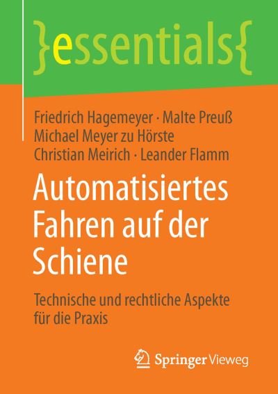 Cover for Hagemeyer · Automatisiertes Fahren auf der Schiene (Book) (2021)