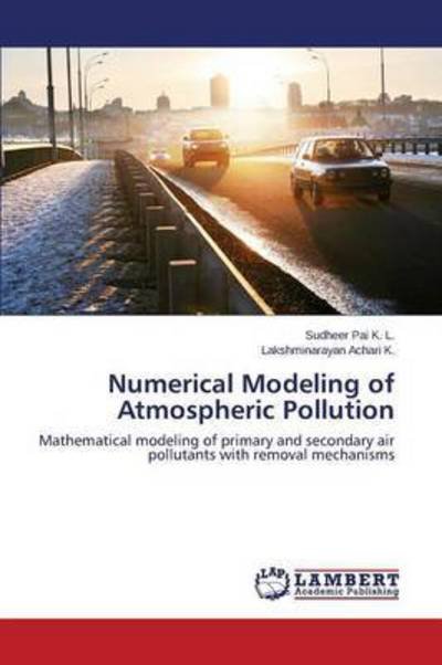 Cover for Pai K L Sudheer · Numerical Modeling of Atmospheric Pollution (Pocketbok) (2015)