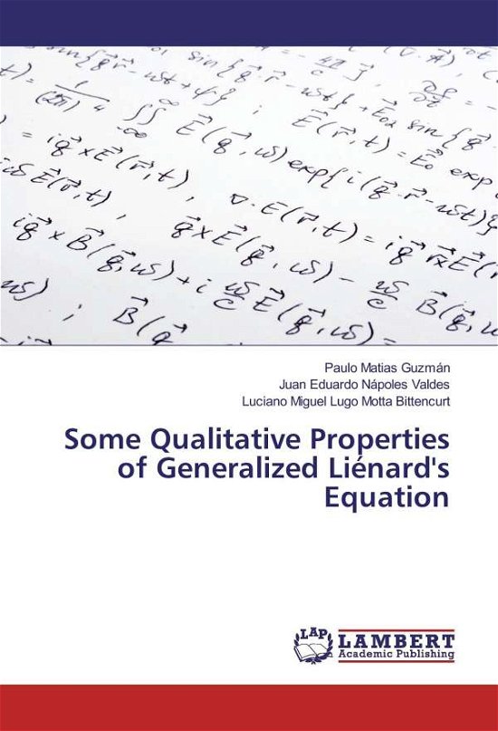 Cover for Guzmán · Some Qualitative Properties of G (Book)