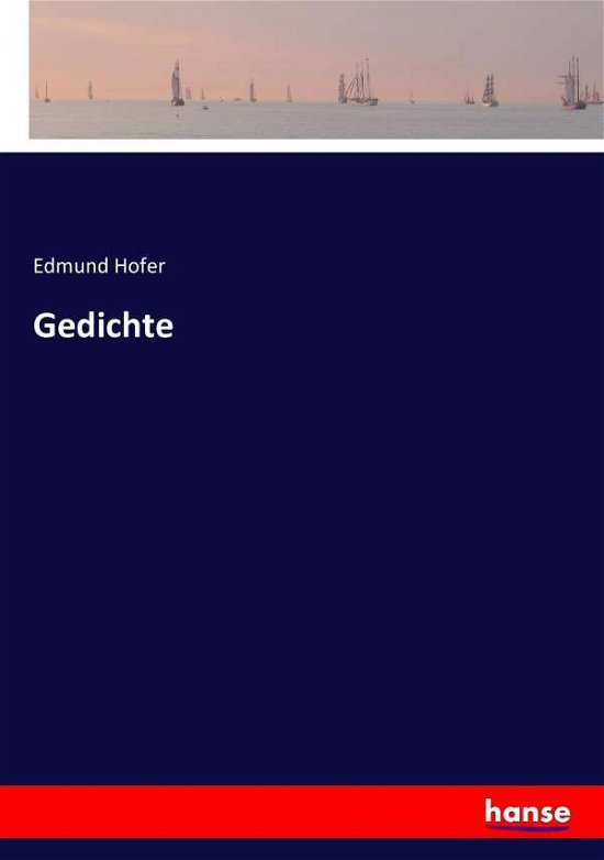 Cover for Hofer · Gedichte (Buch) (2016)