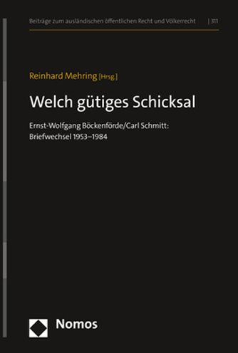 Cover for Reinhard Mehring · Welch Gutiges Schicksal (Hardcover Book) (2022)