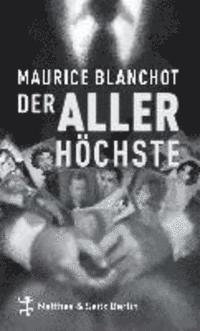 Cover for Maurice Blanchot · AllerhÃ¶chste (Bok)