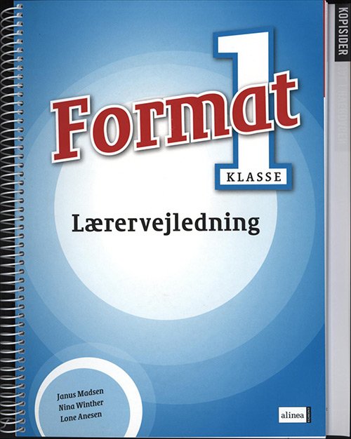 Format: Format 1, Lærervejledning / Web - Janus Madsen; Lone Anesen; Nina Winther Arnt - Books - Alinea - 9788723022271 - August 15, 2006