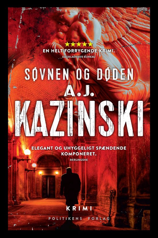 Cover for A.J. Kazinski; Anders Rønnow Klarlund; Jacob Weinreich · Søvnen og døden (Paperback Book) [7th edição] (2017)